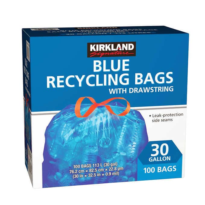 Kirkland Signature Quad-tie Clear Multi-purpose Bags, Pack of 60